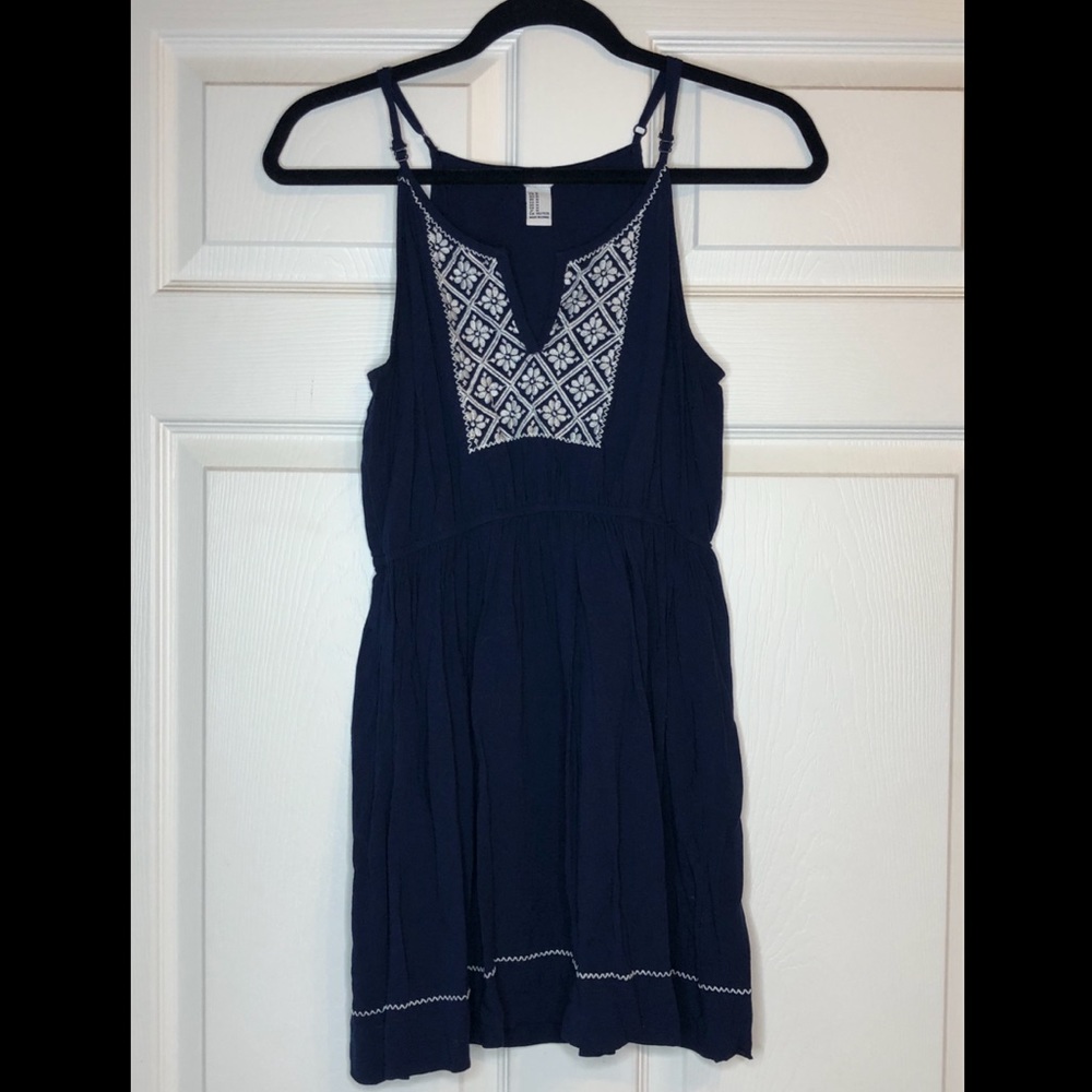 Blue summer dress